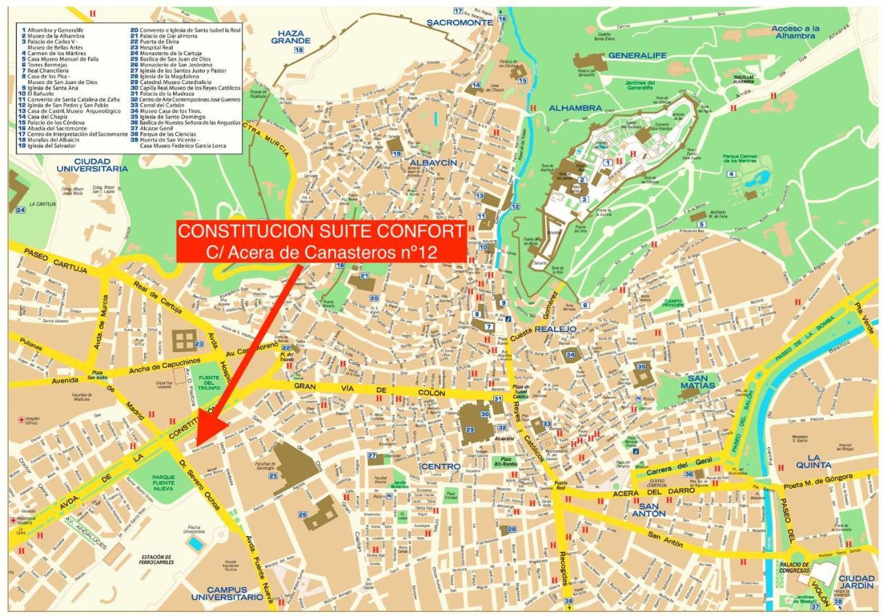 Constitucion Suite Confort D Granada Buitenkant foto